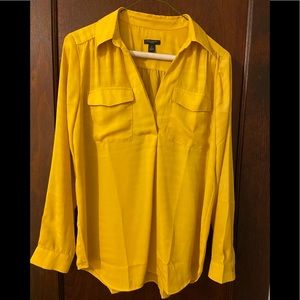 Golden yellow blouse